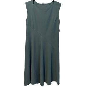 MM. Lafleur Pauline A Line Dress Blue Teal Green Sleeveless Women's Sz 6